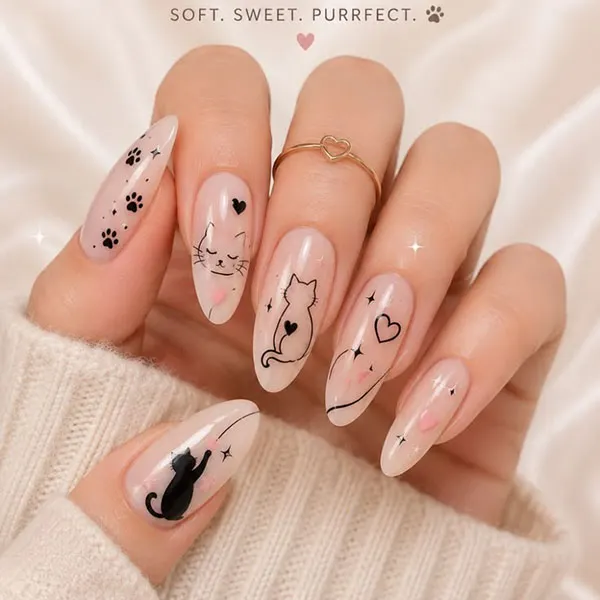 Cute nail designs trending this year 12