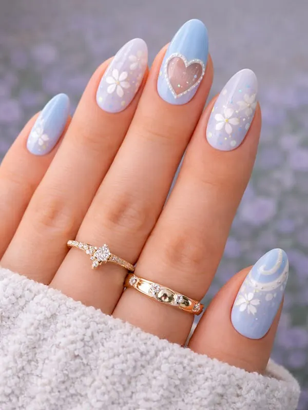 Cute nail designs trending this year 20