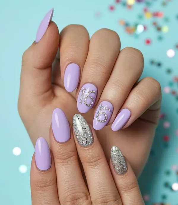 Cute nail designs trending this year 25