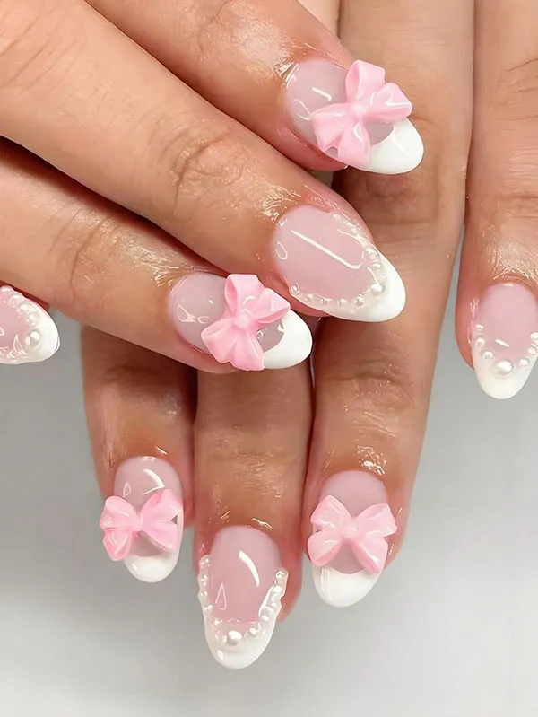 Cute nail designs trending this year 34