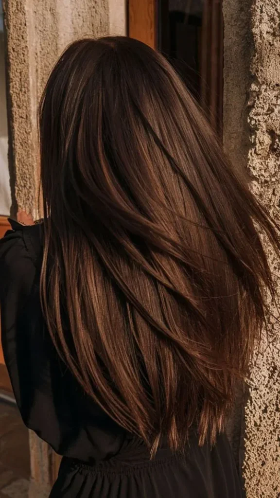 Dark chocolate hair color 10