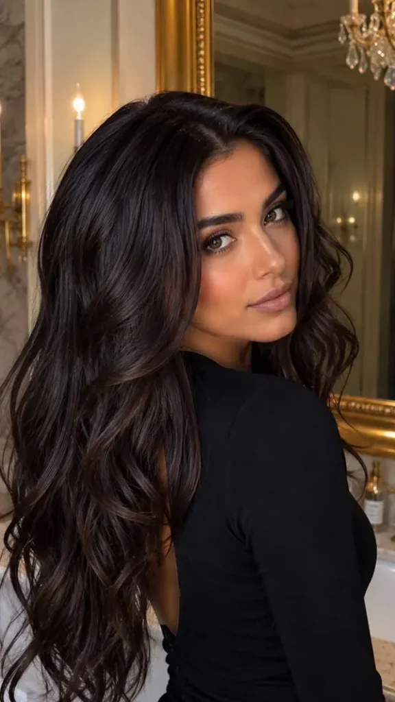 Dark chocolate hair color 12