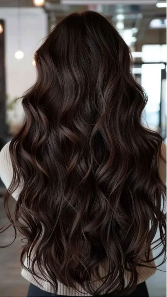 Dark chocolate hair color 18
