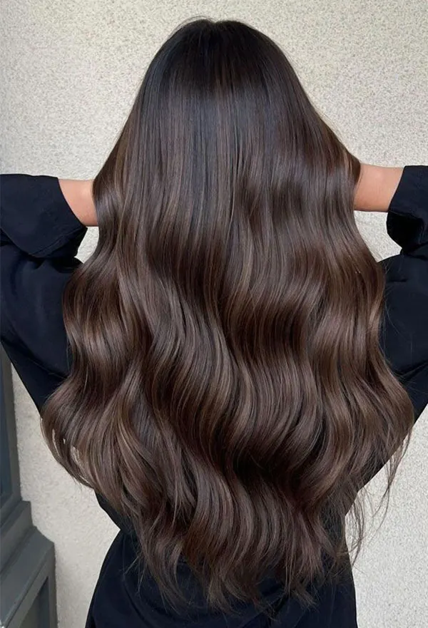 Dark chocolate hair color 20