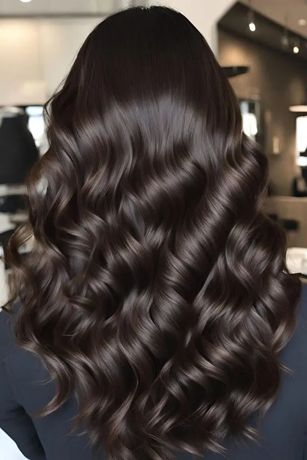 Dark chocolate hair color 31