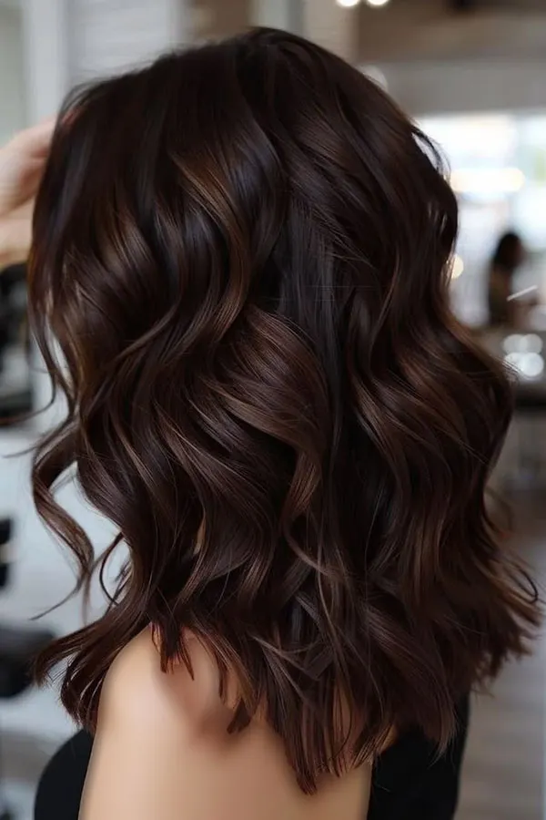 Dark chocolate hair color 5
