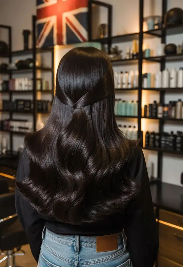 Dark chocolate hair color 8