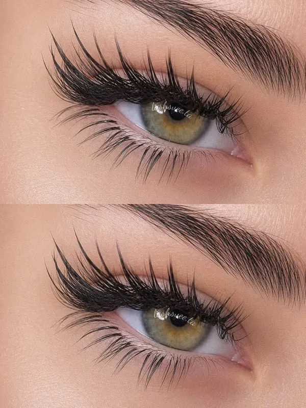 Eyelash extension model 7