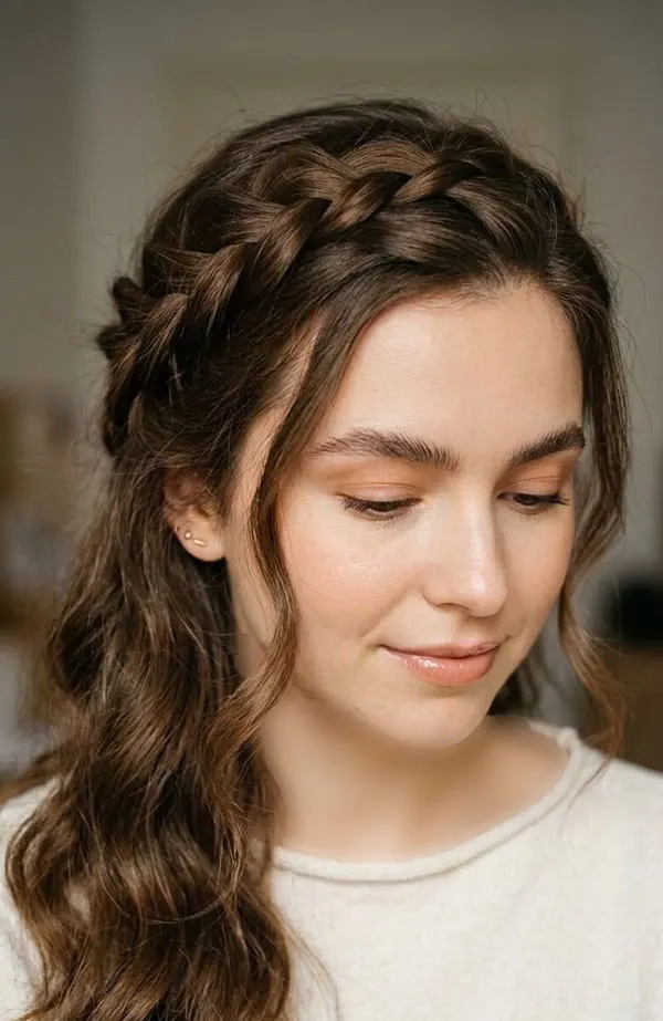 Front hair braiding 26