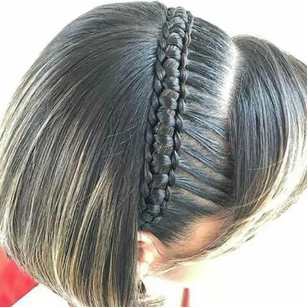 Front hair braiding 27