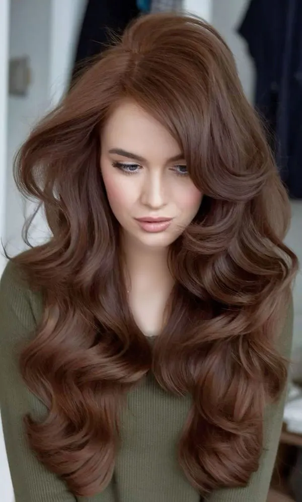 Hazelnut hair color 14