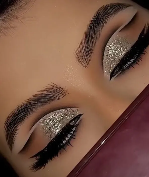 Heavy Arabic eye makeup 17