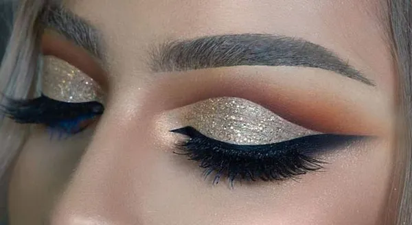 Heavy Arabic eye makeup 18