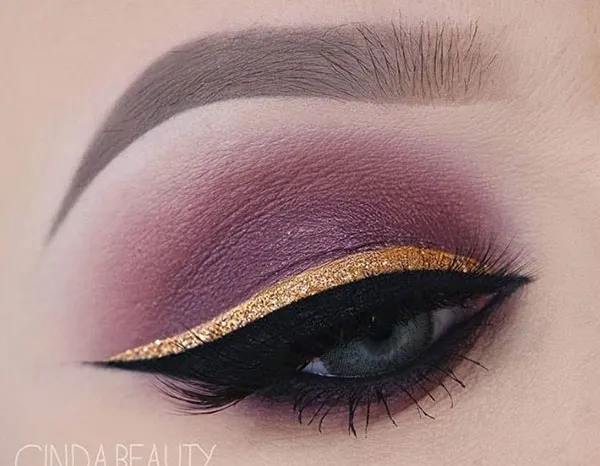 Heavy Arabic eye makeup 25