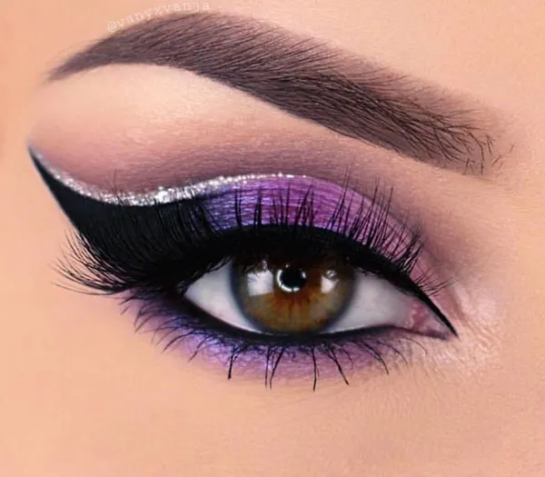 Heavy Arabic eye makeup 26