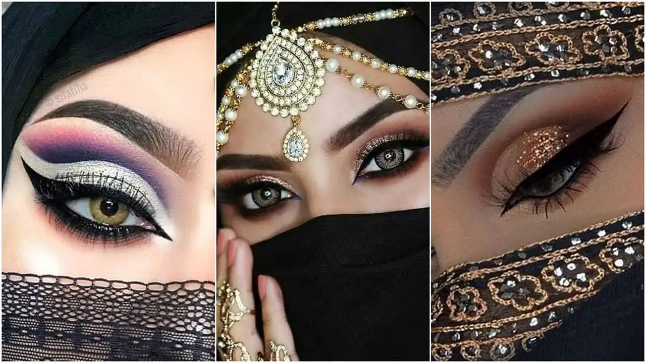 آرایش چشم عربی غلیظ