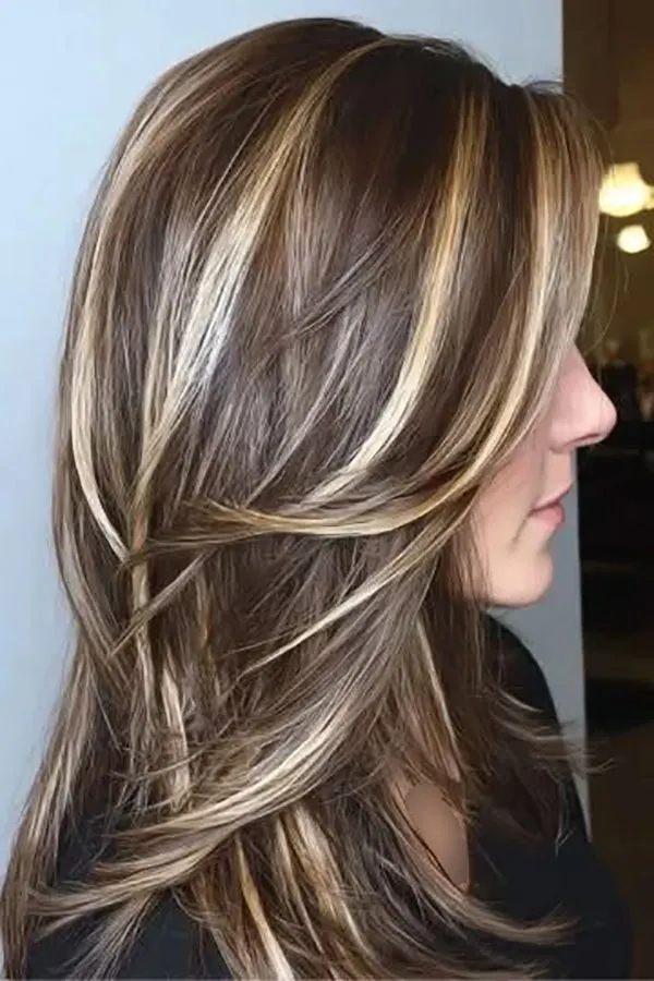Highlighted hair 1