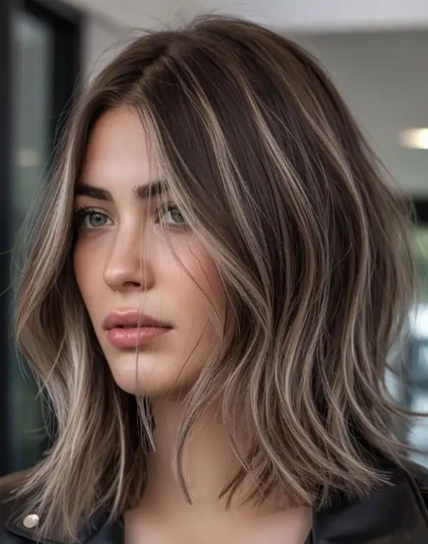 Highlighted hair 14
