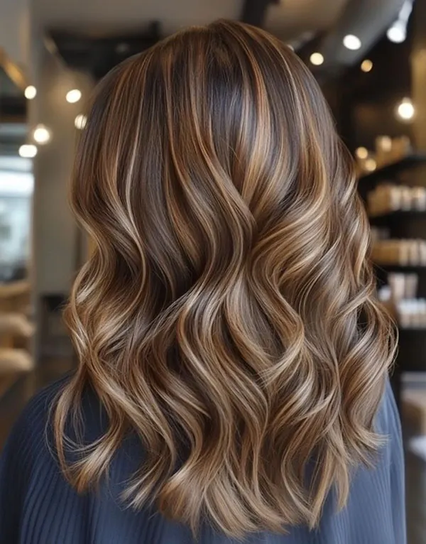 Highlighted hair 16