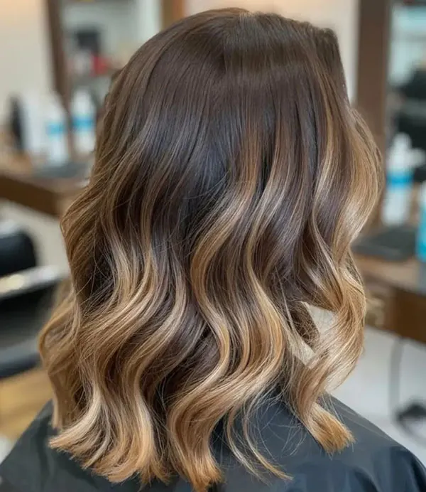 Highlighted hair 17