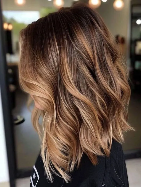 Highlighted hair 22