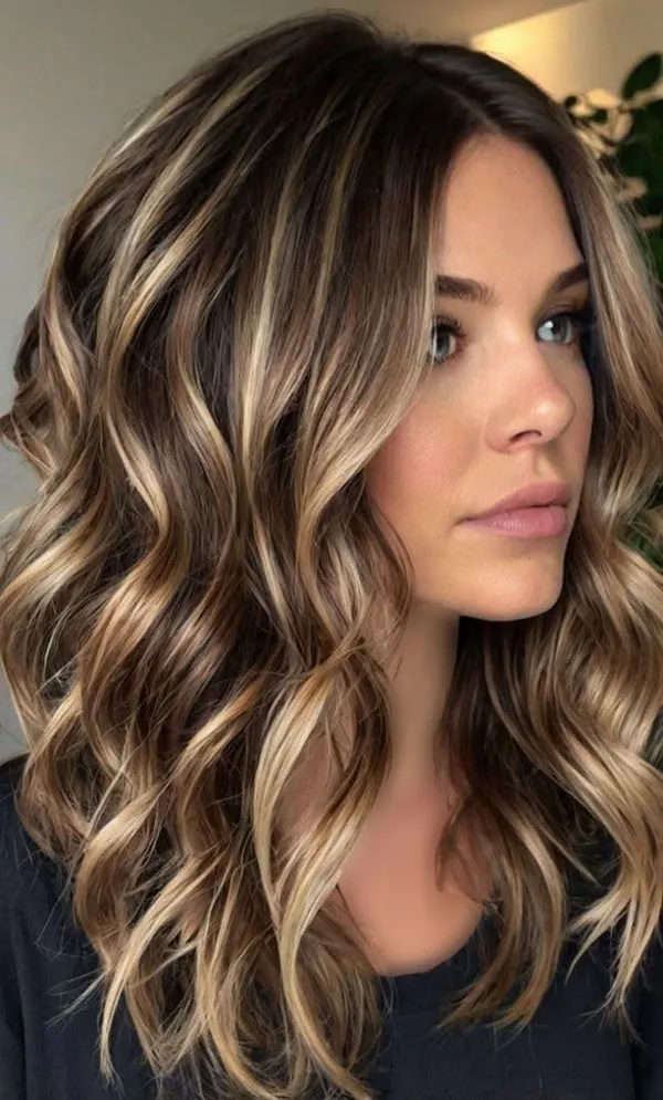 Highlighted hair 25