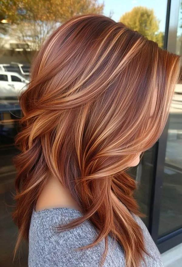 Highlighted hair 26