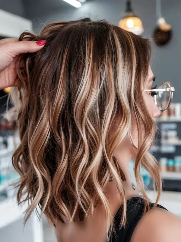 Highlighted hair 29