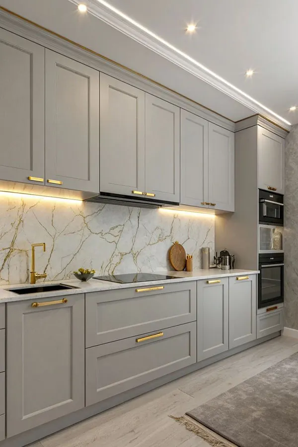33 مدل طراحی کابینت آشپزخانه؛ برای هر سبک دکوراسیون! 19 Kitchen Cabinet Design 15