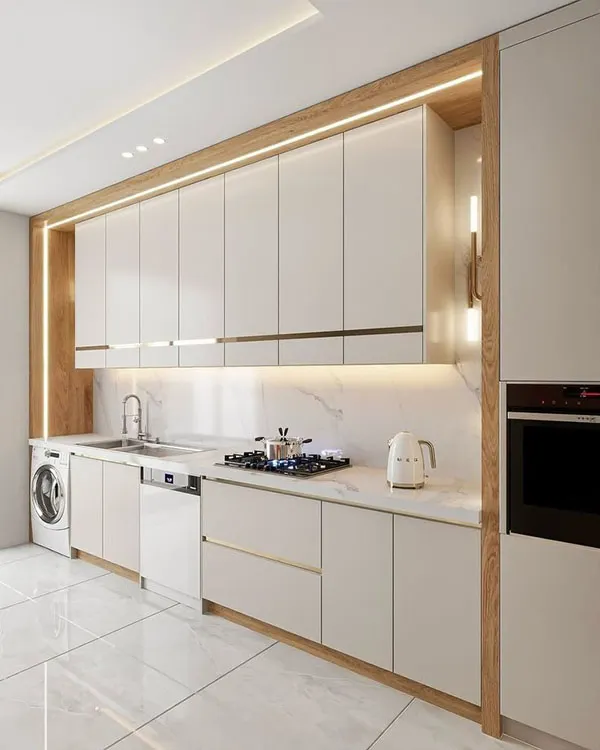 33 مدل طراحی کابینت آشپزخانه؛ برای هر سبک دکوراسیون! 33 Kitchen Cabinet Design 26