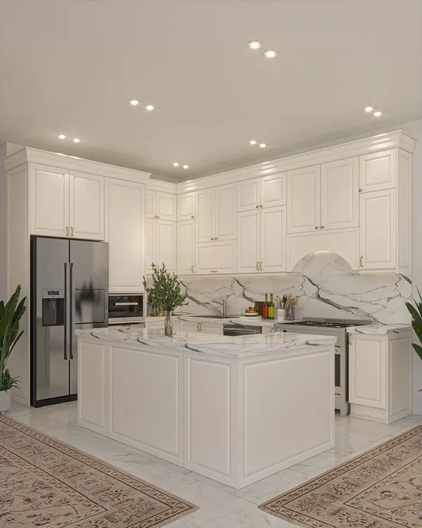 33 مدل طراحی کابینت آشپزخانه؛ برای هر سبک دکوراسیون! 34 Kitchen Cabinet Design 27