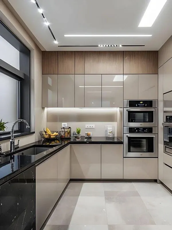 33 مدل طراحی کابینت آشپزخانه؛ برای هر سبک دکوراسیون! 25 Kitchen Cabinet Design 30