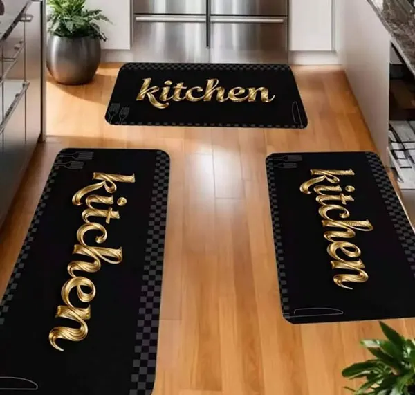 31 مدل پادری آشپزخانه؛ شیک، کاربردی و متفاوت! 13 Kitchen floor mat 10