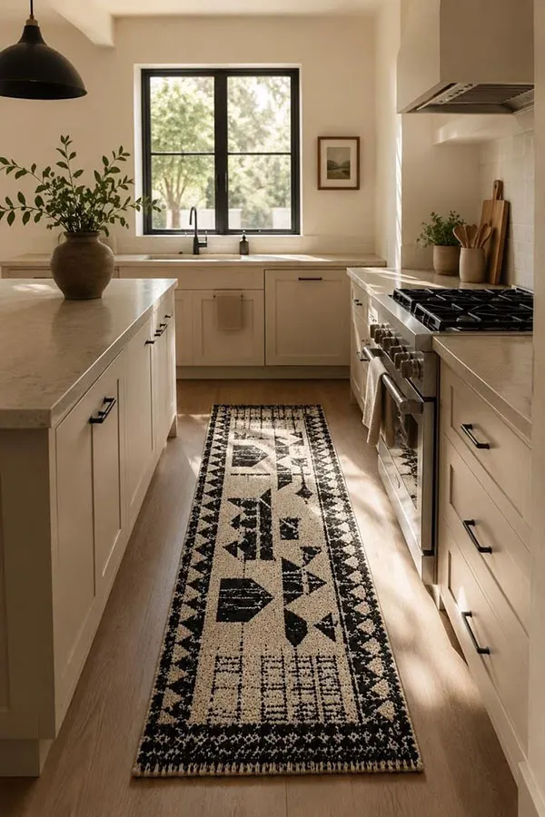 31 مدل پادری آشپزخانه؛ شیک، کاربردی و متفاوت! 16 Kitchen floor mat 13