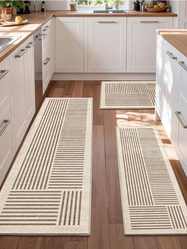 31 مدل پادری آشپزخانه؛ شیک، کاربردی و متفاوت! 20 Kitchen floor mat 17