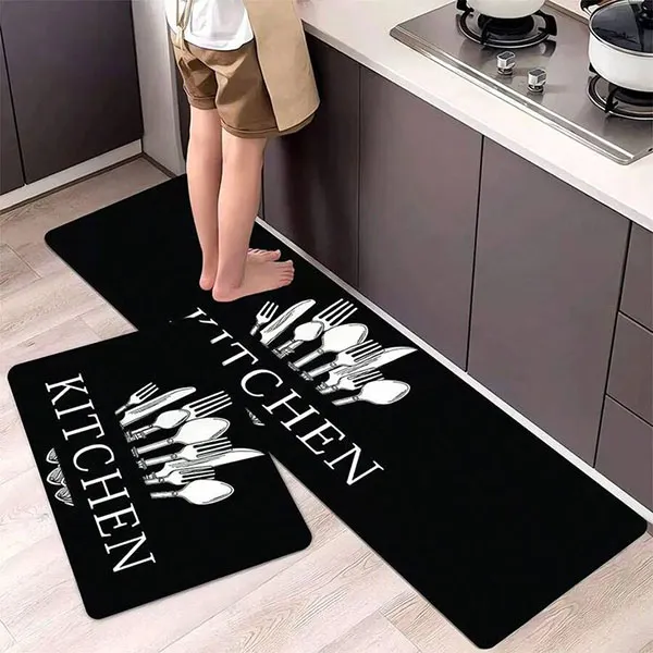 31 مدل پادری آشپزخانه؛ شیک، کاربردی و متفاوت! 22 Kitchen floor mat 19