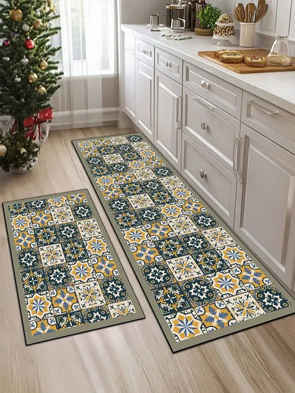 31 مدل پادری آشپزخانه؛ شیک، کاربردی و متفاوت! 24 Kitchen floor mat 20