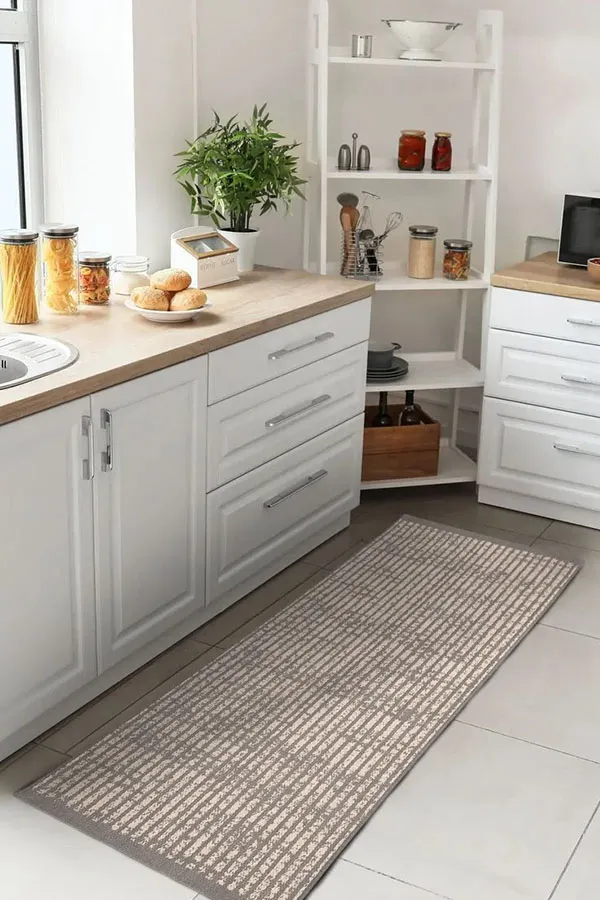 31 مدل پادری آشپزخانه؛ شیک، کاربردی و متفاوت! 25 Kitchen floor mat 22