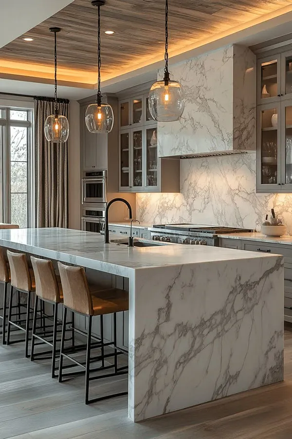 Kitchen island photo 12