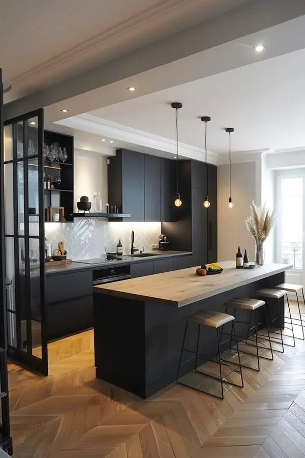 Kitchen island photo 16