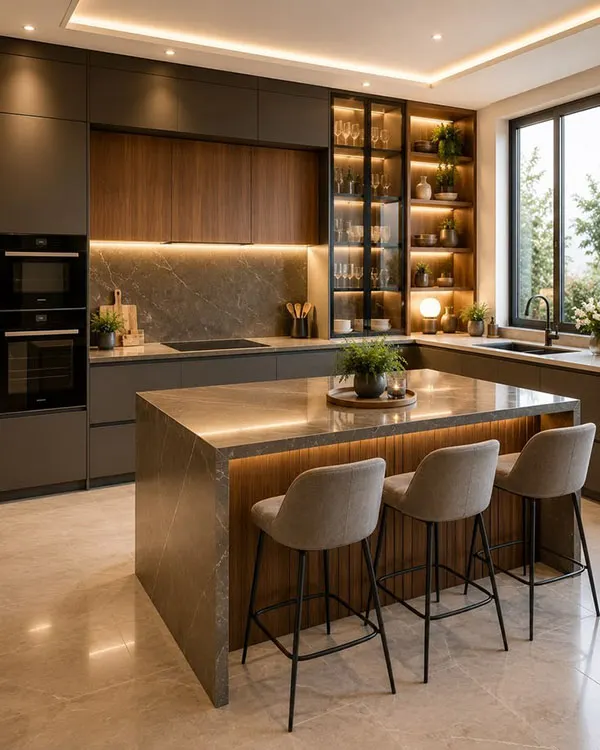 Kitchen island photo 17