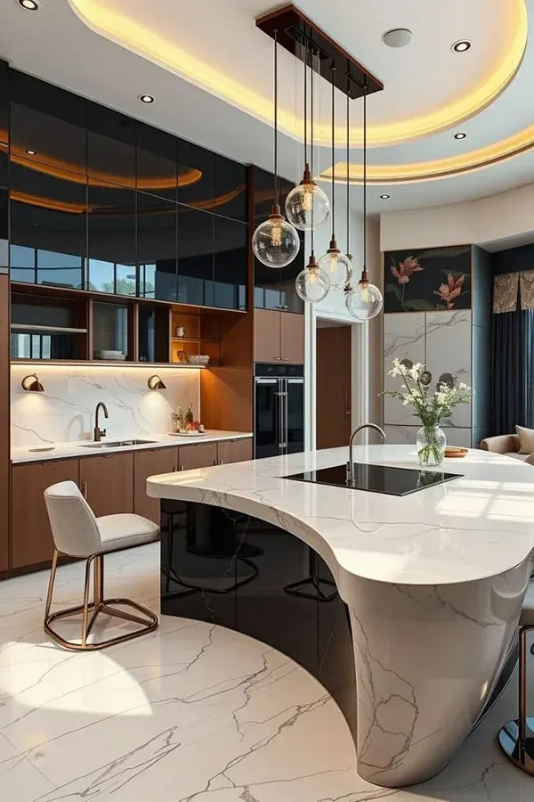 Kitchen island photo 22