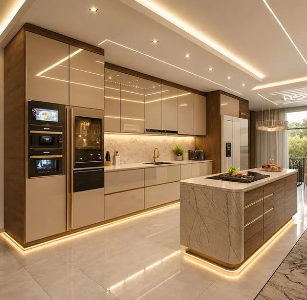 Kitchen island photo 25