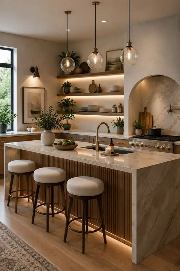 Kitchen island photo 34