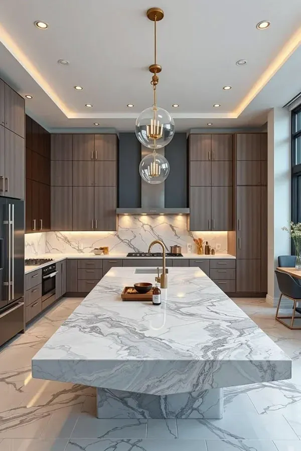 Kitchen island photo 35