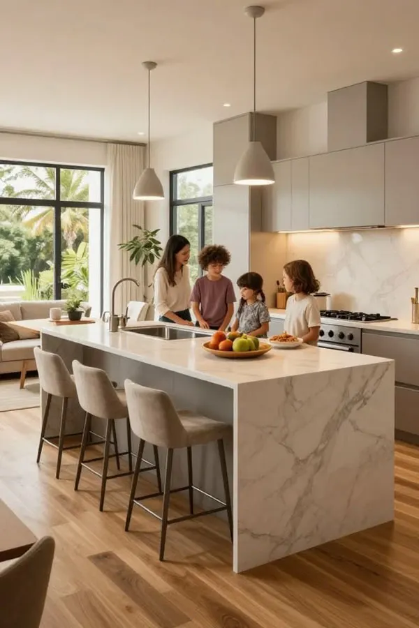 Kitchen island photo 8
