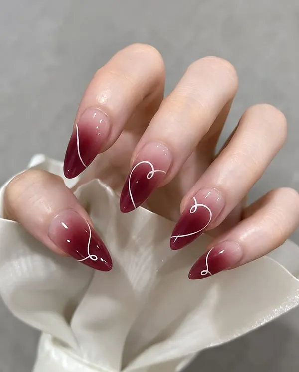 جدیدترین مدل ناخن کره ای پینترست؛ کیوت، مینیمال و ترند 2026 23 Korean nail designs from Pinterest 20