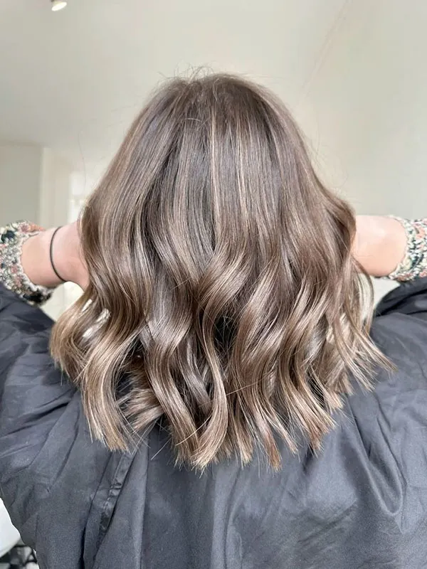 Light Smoky Nescafe Hair Color 1