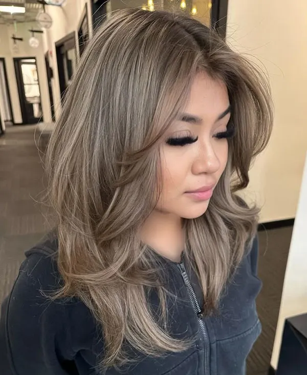 Light Smoky Nescafe Hair Color 12