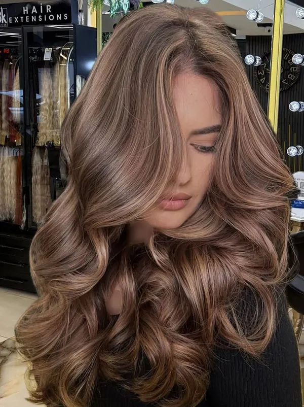 Light Smoky Nescafe Hair Color 14